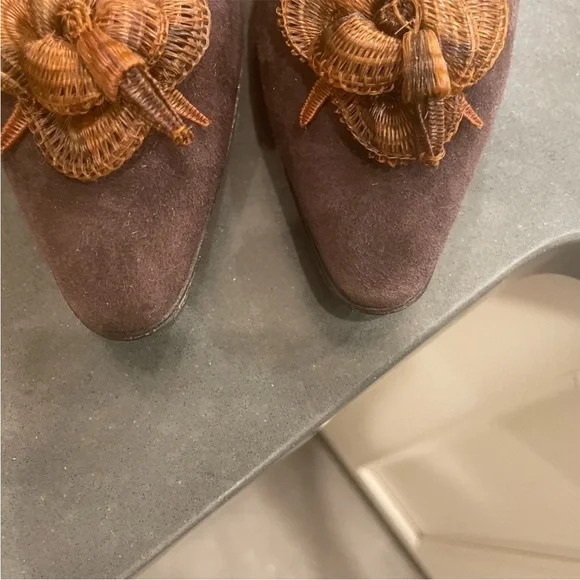 MARNI suede t strap pumps - Picture 2 of 6